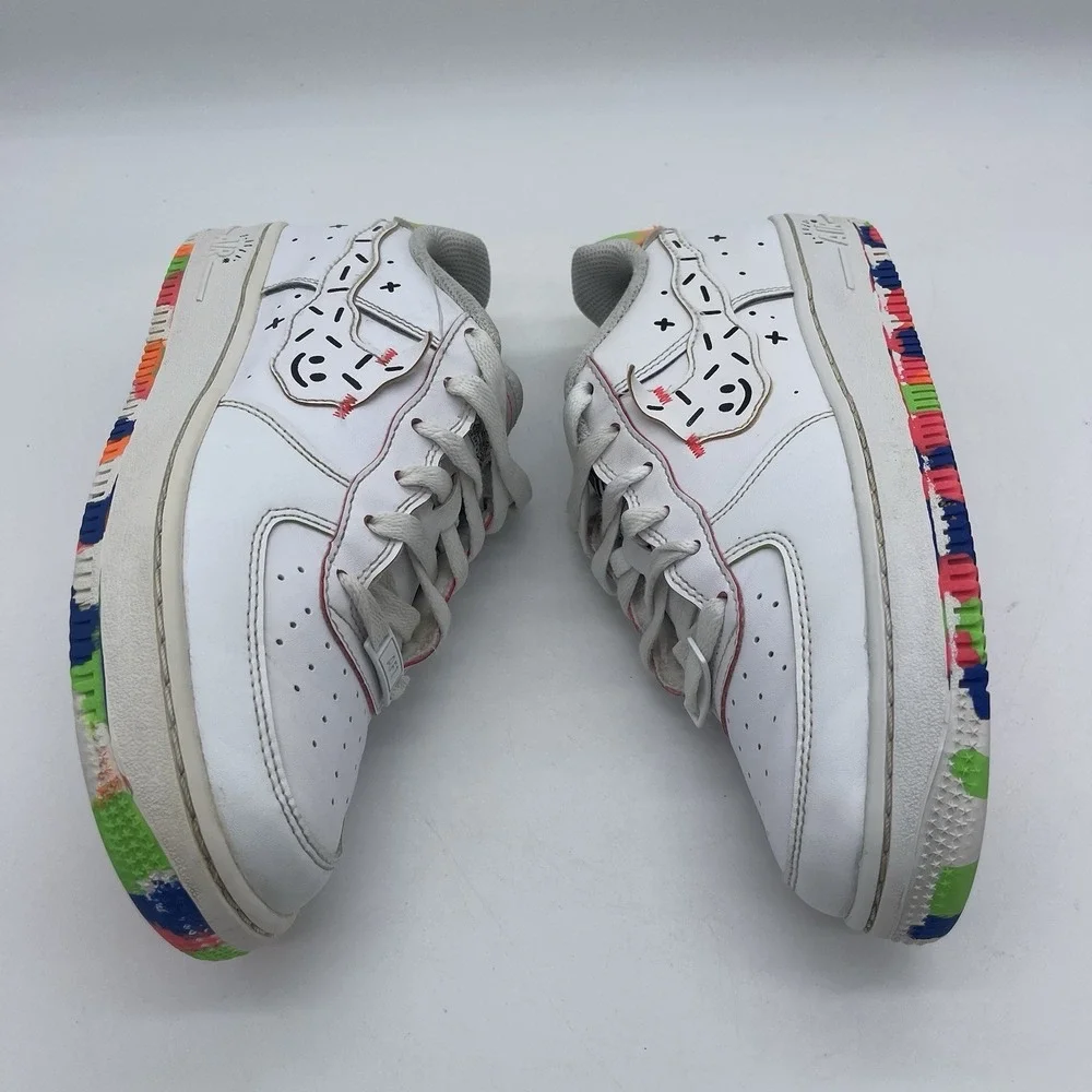 Nike Air Force 1 LV8 Low GS Youth Size 5.5Y Shoes DV1366-111 'Kids Drawing'